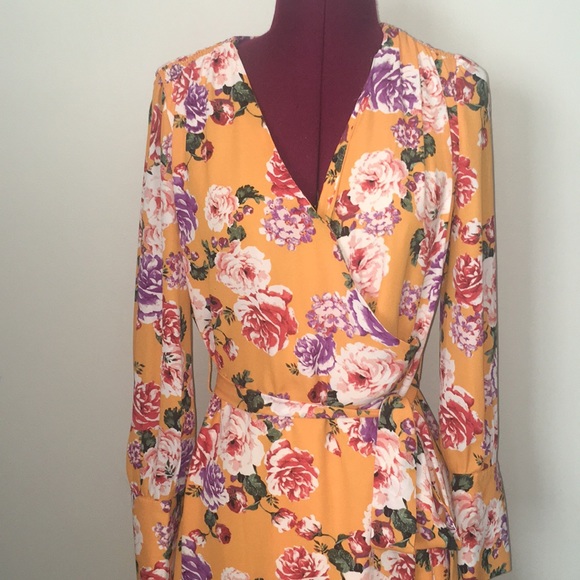 NWT Who What Wear Wrap Midi - Picture 3 of 9